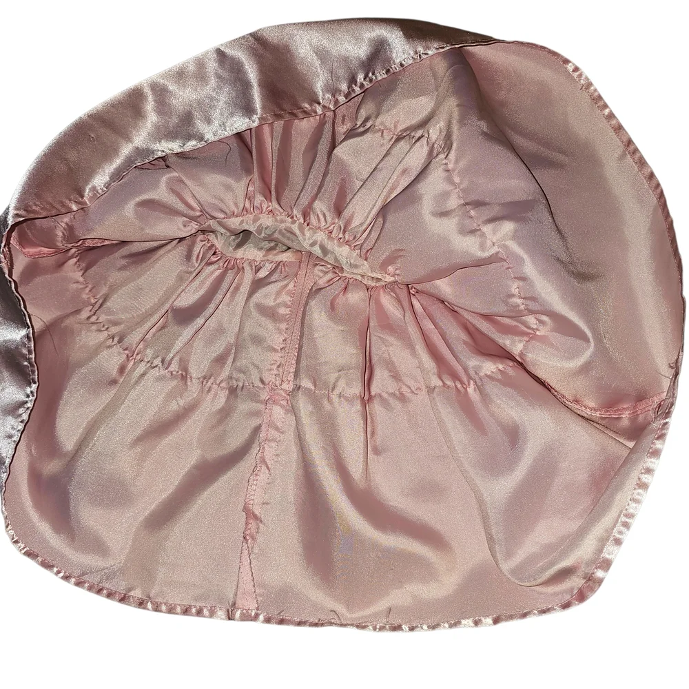 Floral Pink Sleeveless Dress with Tulle Skirt‎